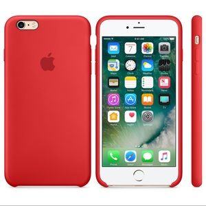 Apple iPhone 6/6s case RED SILICONE